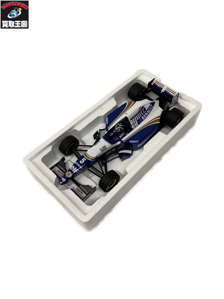 MINICHAMPS 1/18 ウィリアムズ ルノー FW17 スケールカー