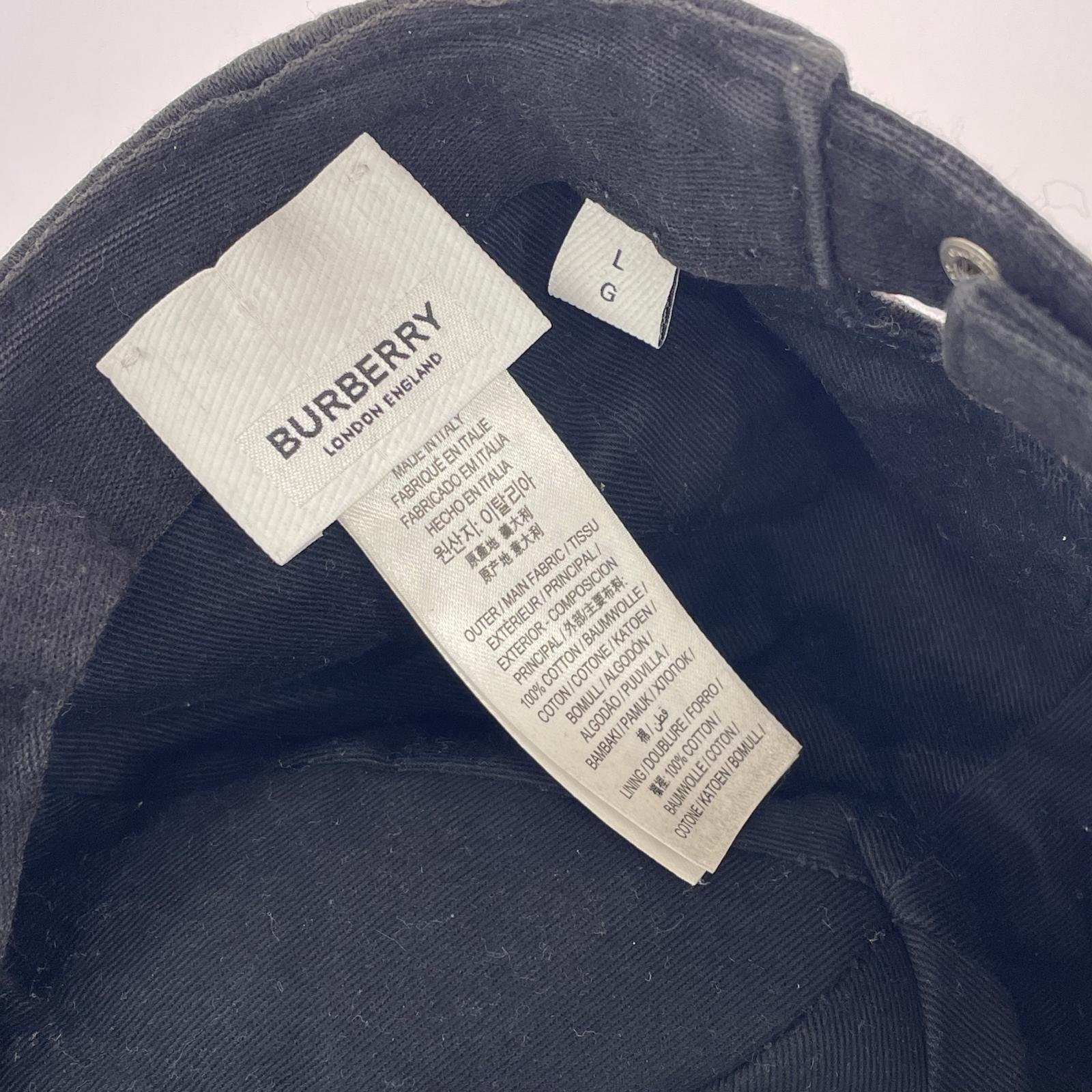 キャップ BURBERRY キャップ 状態 ブラック