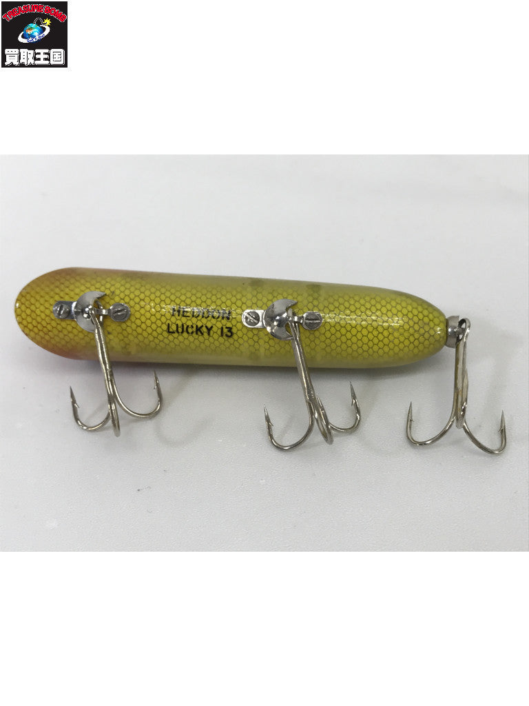 HEDDON ラッキー13 L 縦割 吹き目 その他ルアー