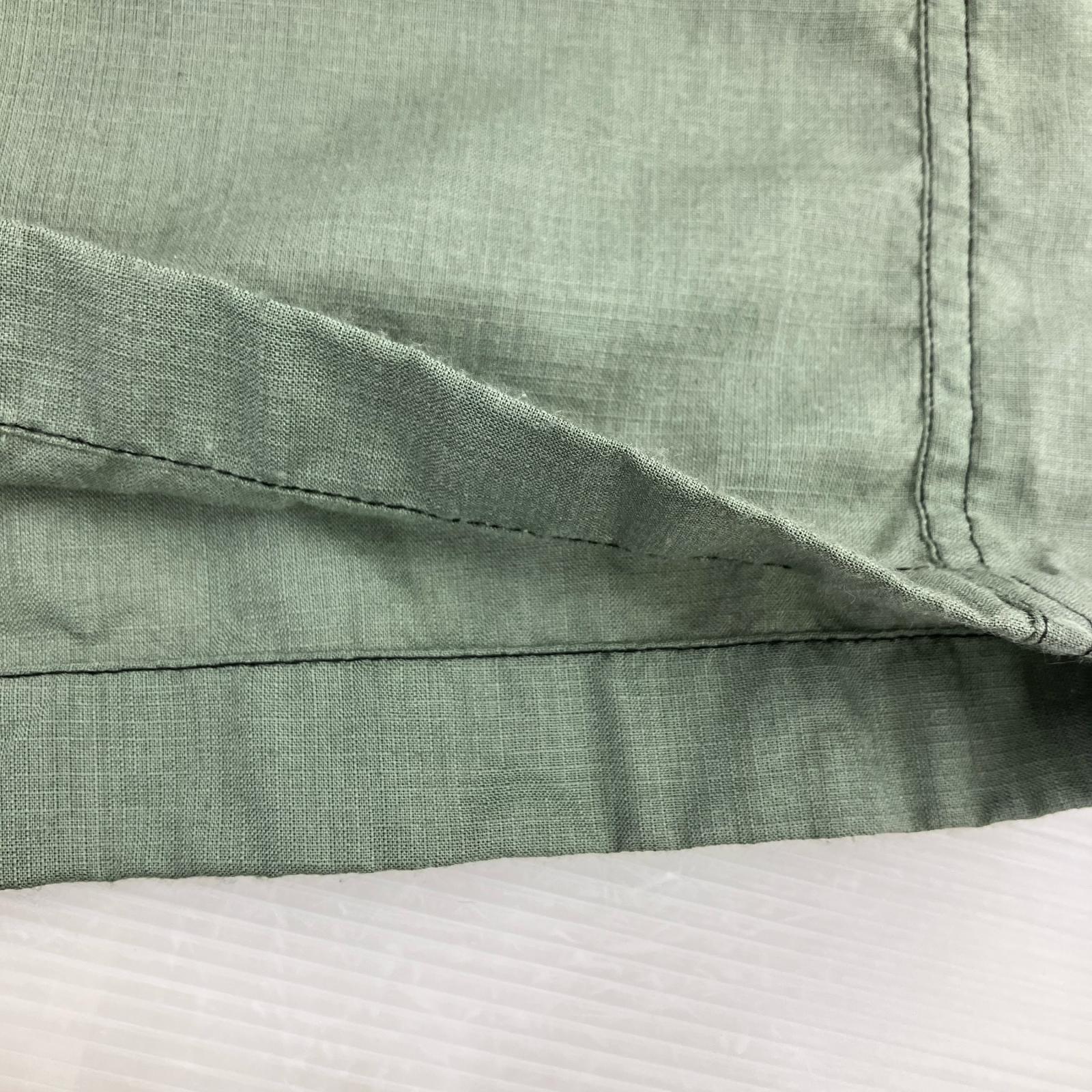 長袖シャツ ホスピタルシャツ 緑