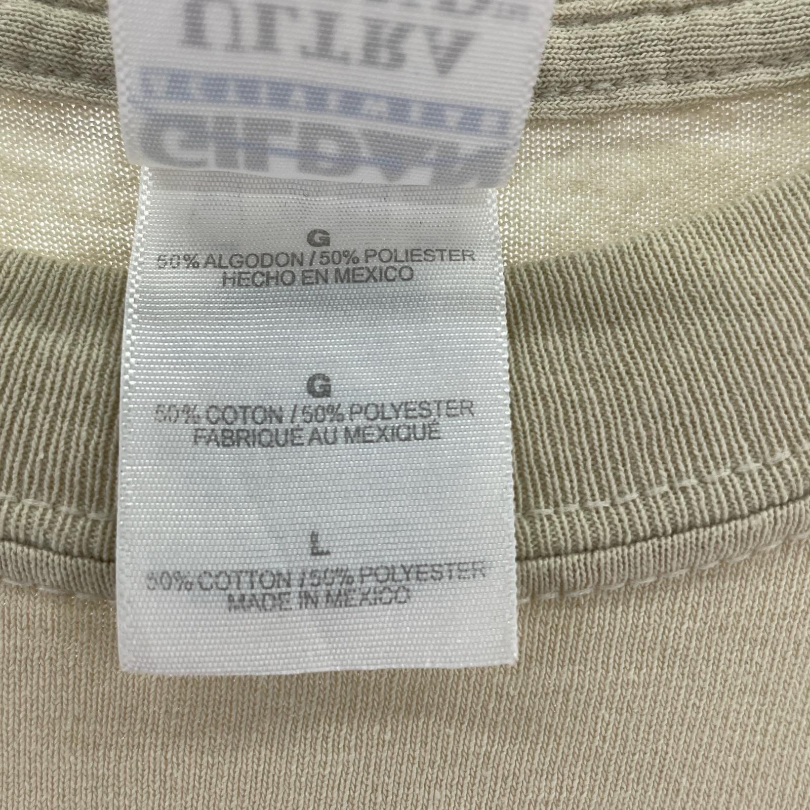 半袖Tシャツ 00s LAURIES ギルダンボディ ベージュ L L ベージュ