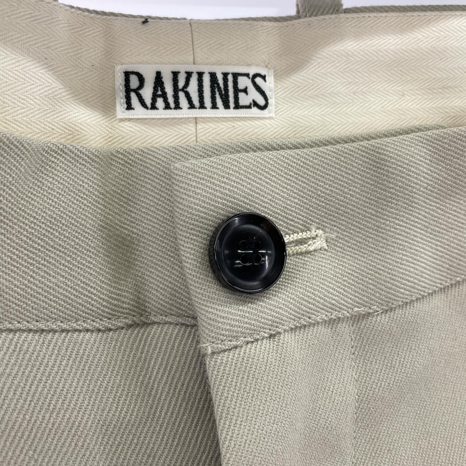 パンツ RAKINES/CEREMONY SERGE WIDE/2/GRN