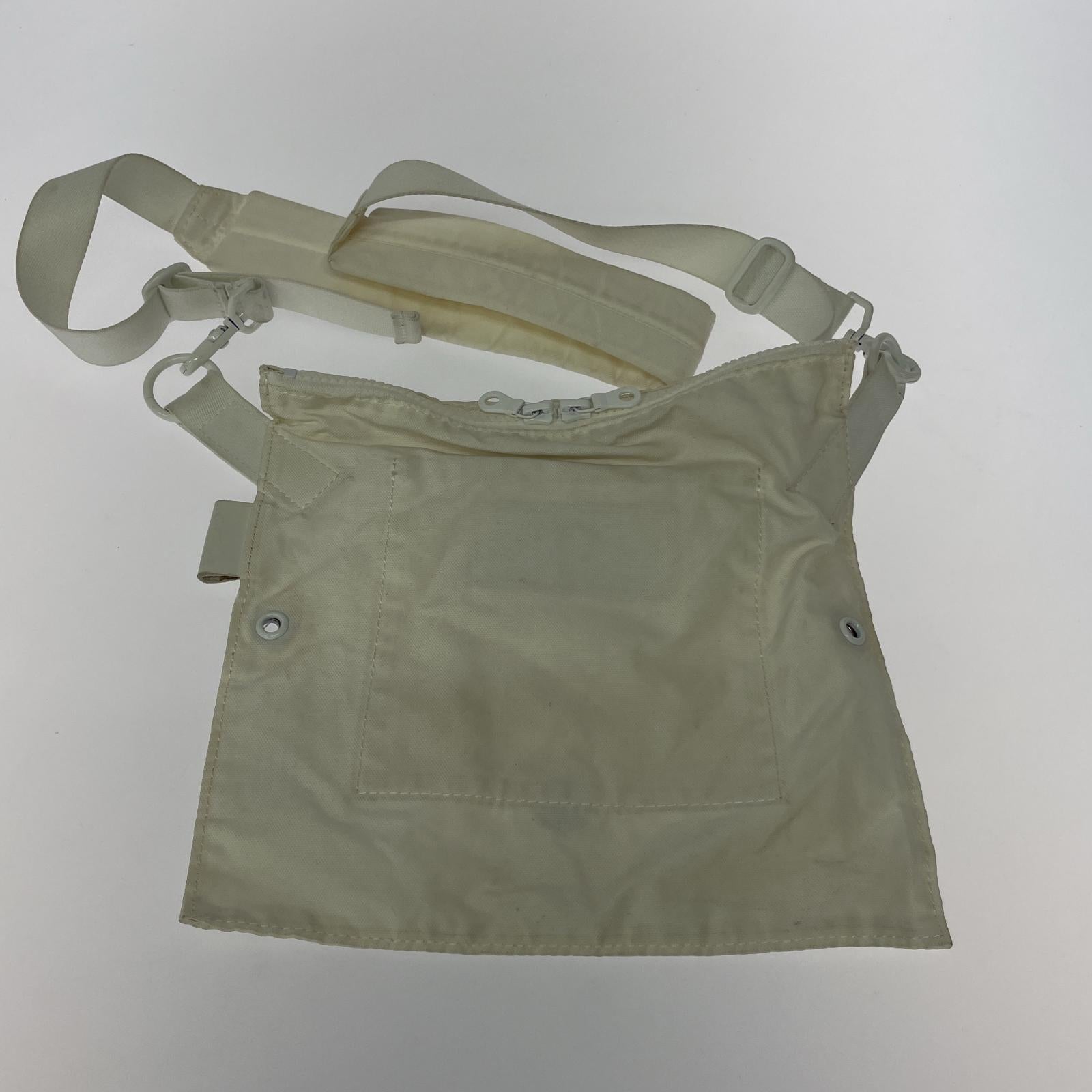 ショルダーバッグ AMIACALVA ARTIFICIAL FIBER ホワイト