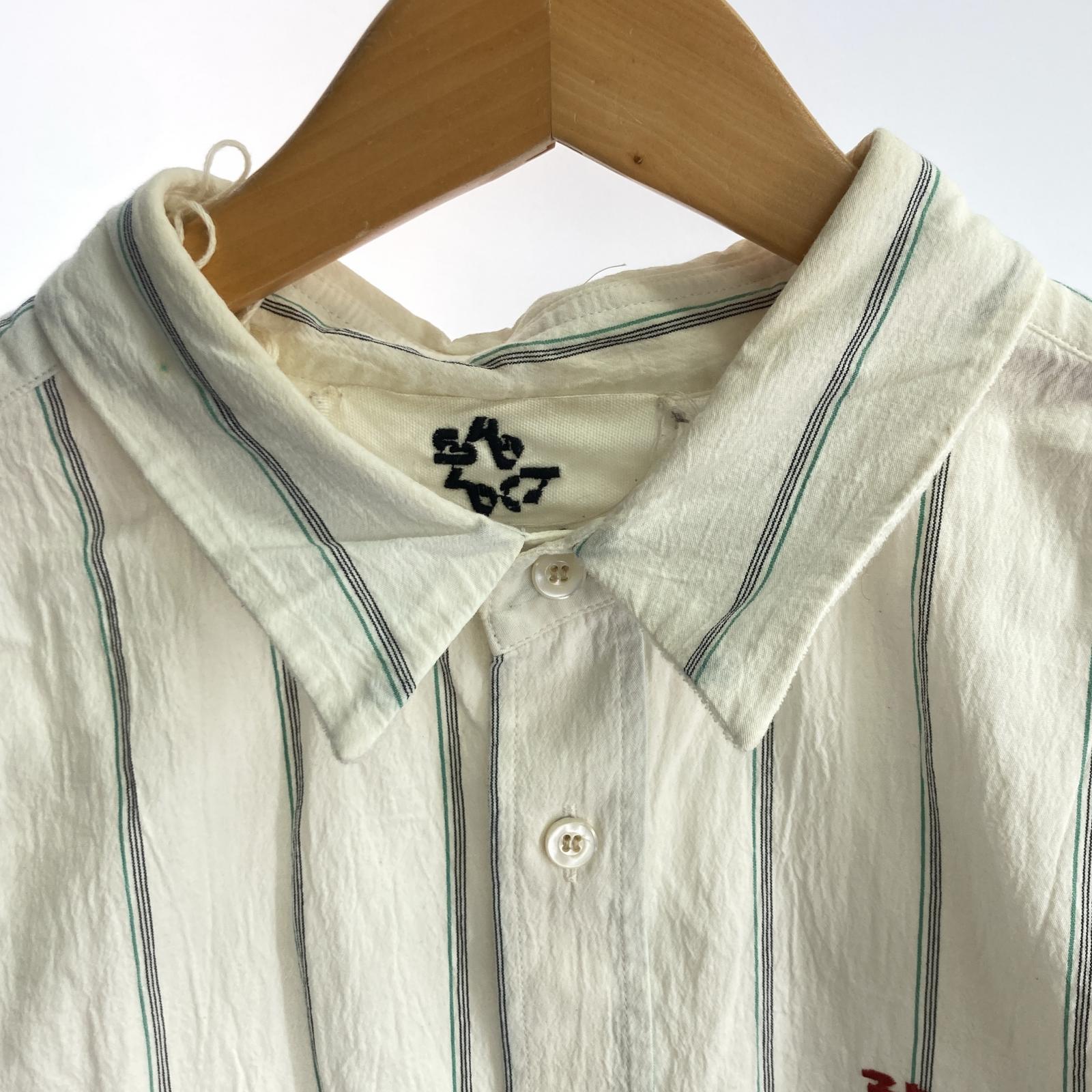 半袖シャツ ×NGAP 22AW 3way layered shirt 白 (F) フリー ホワイト