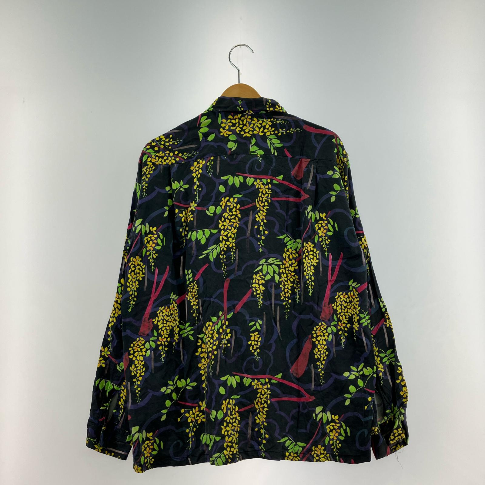 長袖Tシャツ WANG CHOMPHU シルクシャツ L マルチカラー