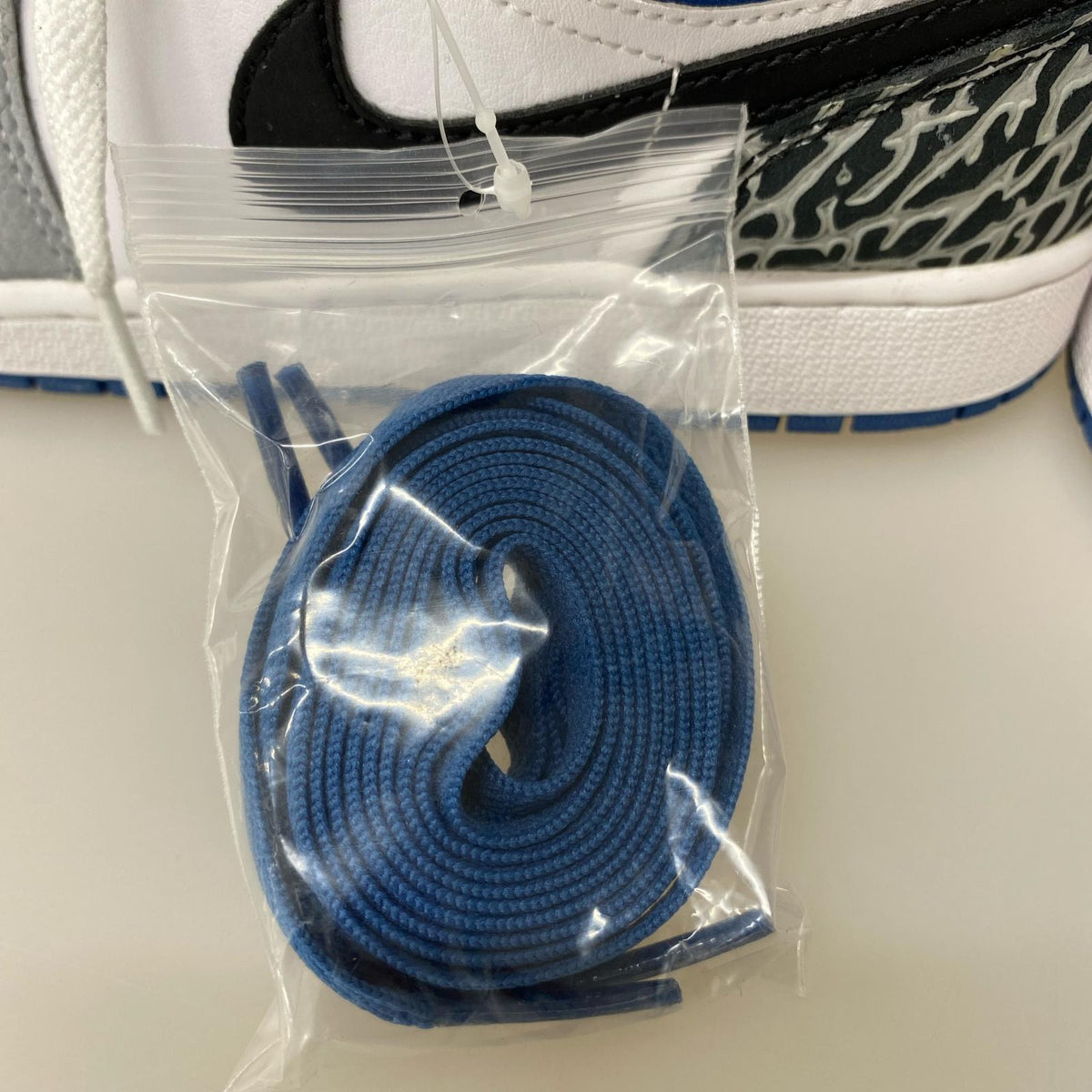 スニーカー AIR JORDAN 1 LOW SE GS TRUE BLUE