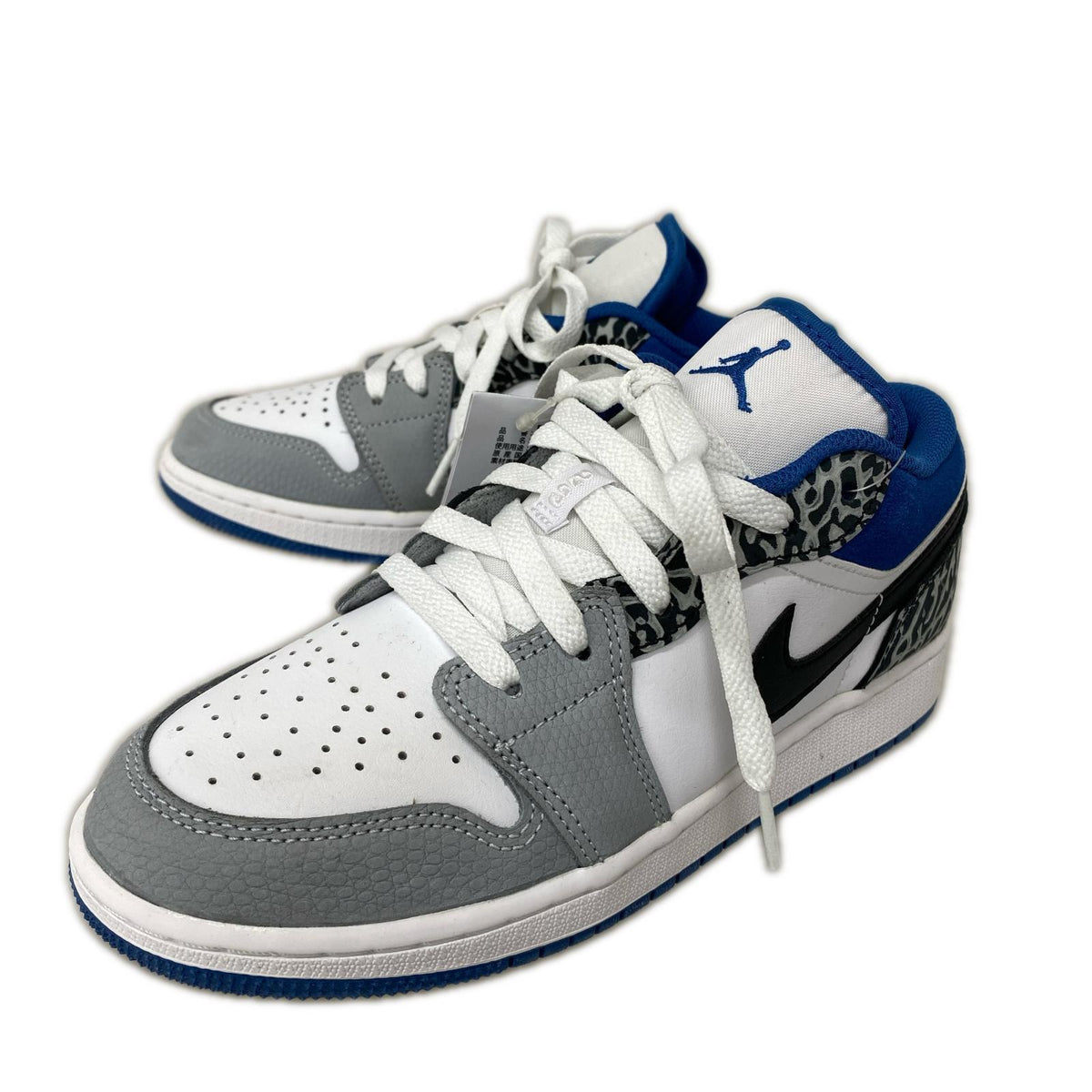 スニーカー AIR JORDAN 1 LOW SE GS TRUE BLUE