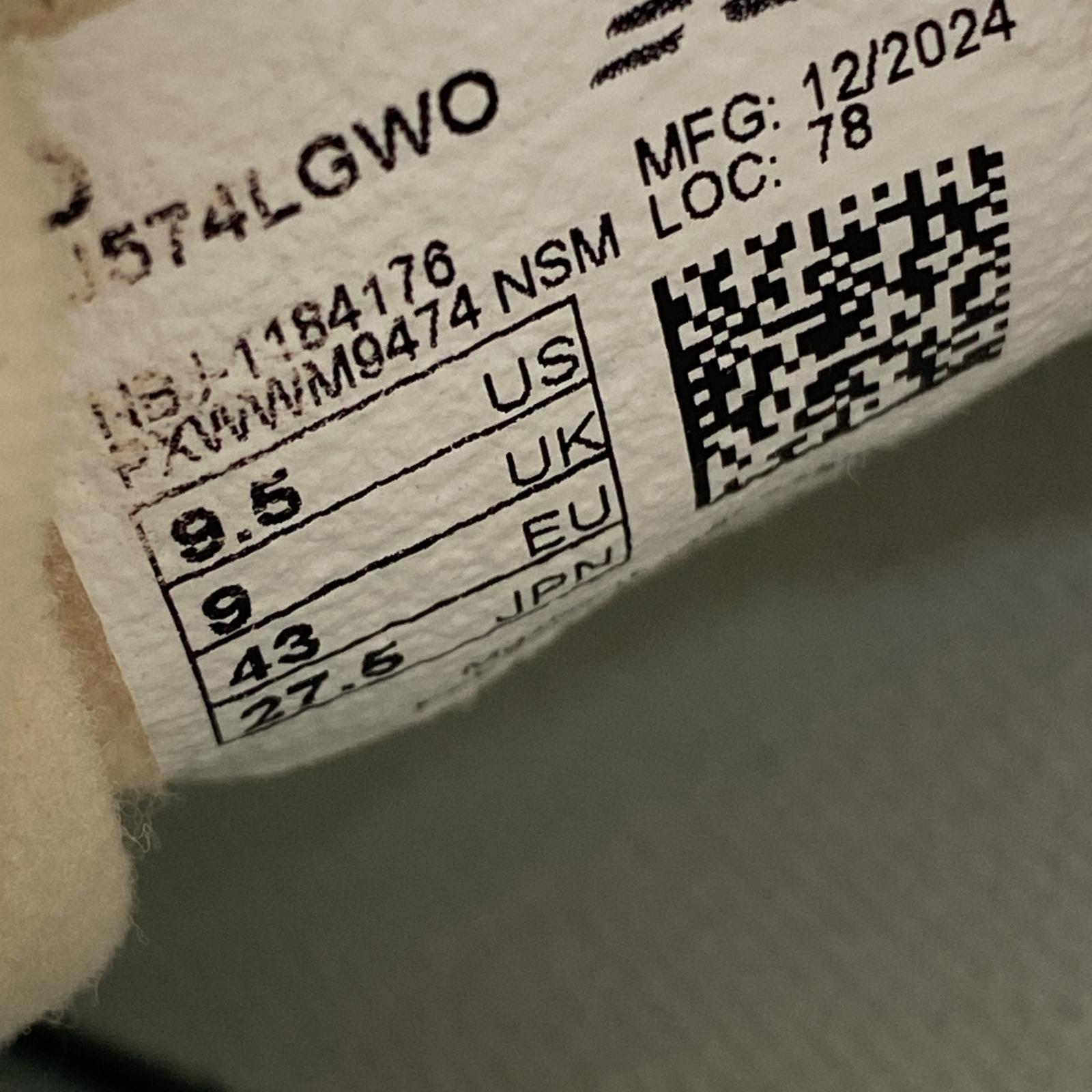 スニーカー u574 27.5cm (US9 1/2 UK9 EU45) ホワイト