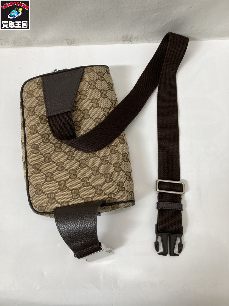 GUCCI ボディスリングバッグ GG