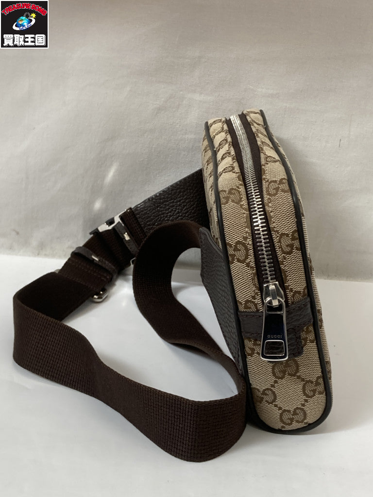 GUCCI ボディスリングバッグ GG