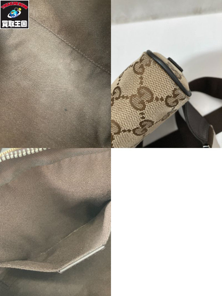 GUCCI ボディスリングバッグ GG
