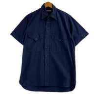 半袖シャツ East Harbour Surplus S/Sリップストップシャツ 46 ネイビー 46 ネイビー