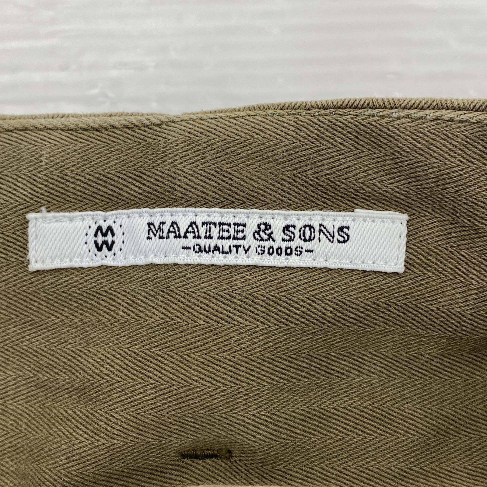 その他ボトムス MAATEE&SONS DURUN CHINO TROUSER 2 MT5103-0209A 2 カーキ