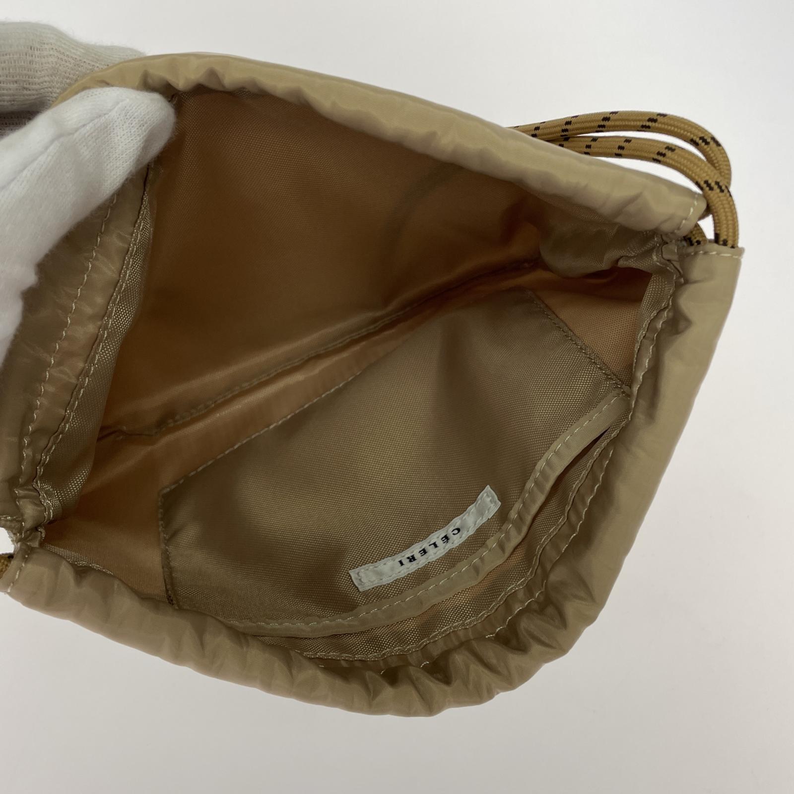 ショルダーバッグ CELERI POCHETTE/ベージュ ベージュ