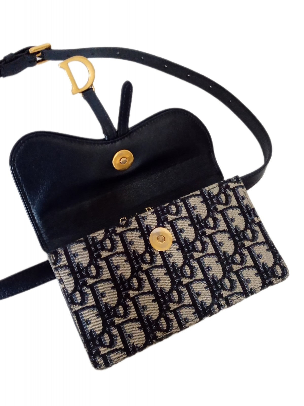 Dior トロッター サドル ポーチ