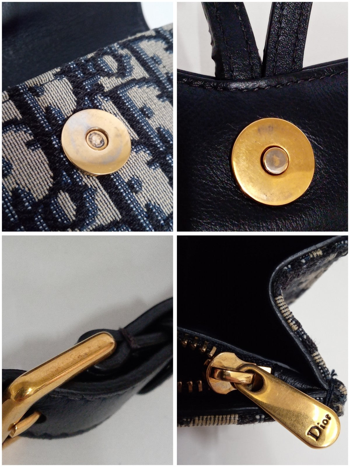 Dior トロッター サドル ポーチ