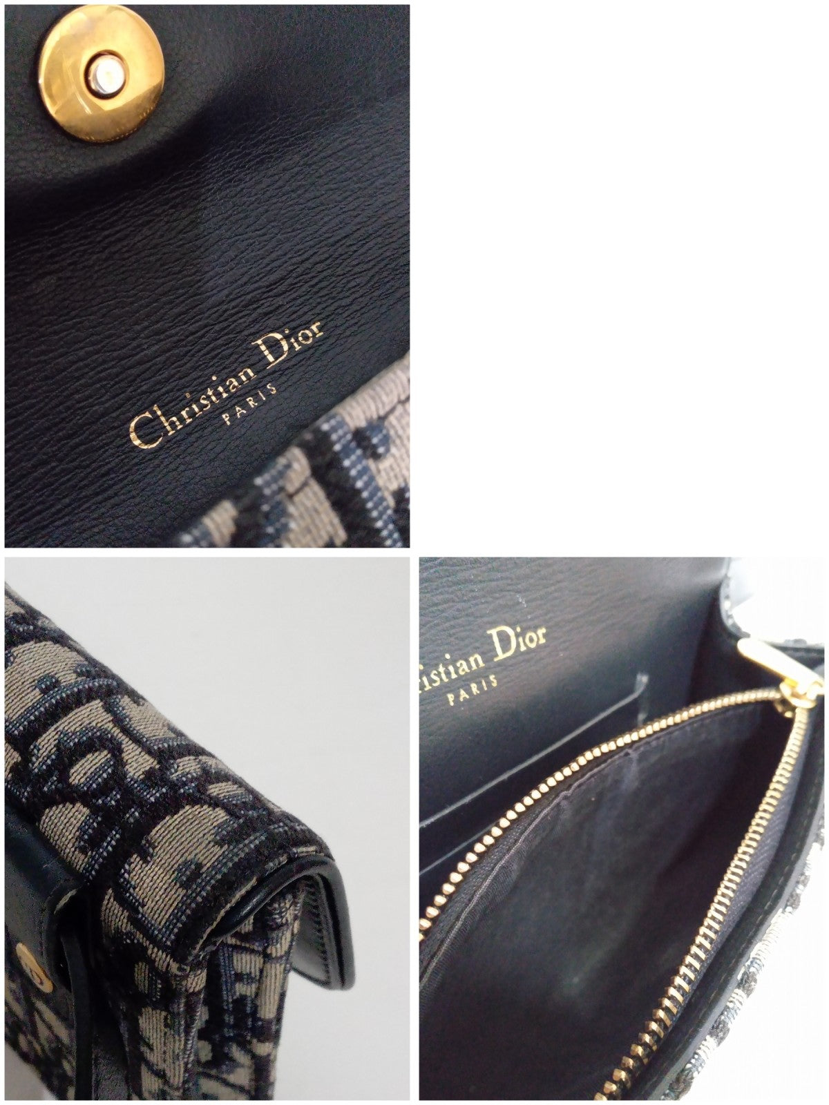 Dior トロッター サドル ポーチ