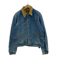長袖シャツ 70s MAVERICK boa liner denim jacket ブルー