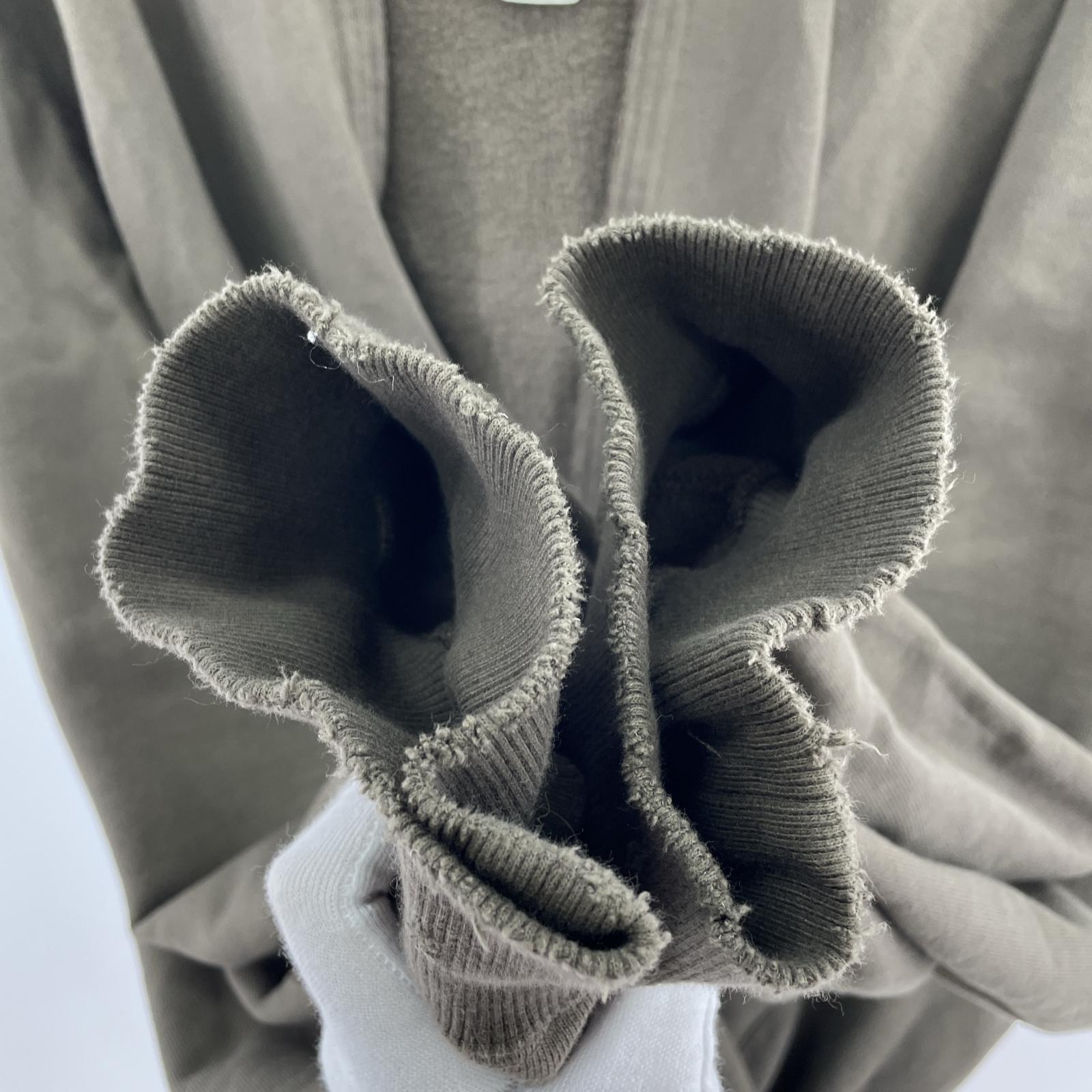 パーカー OVER SWEAT COAT HOODIE ANC-CT85 カーキ