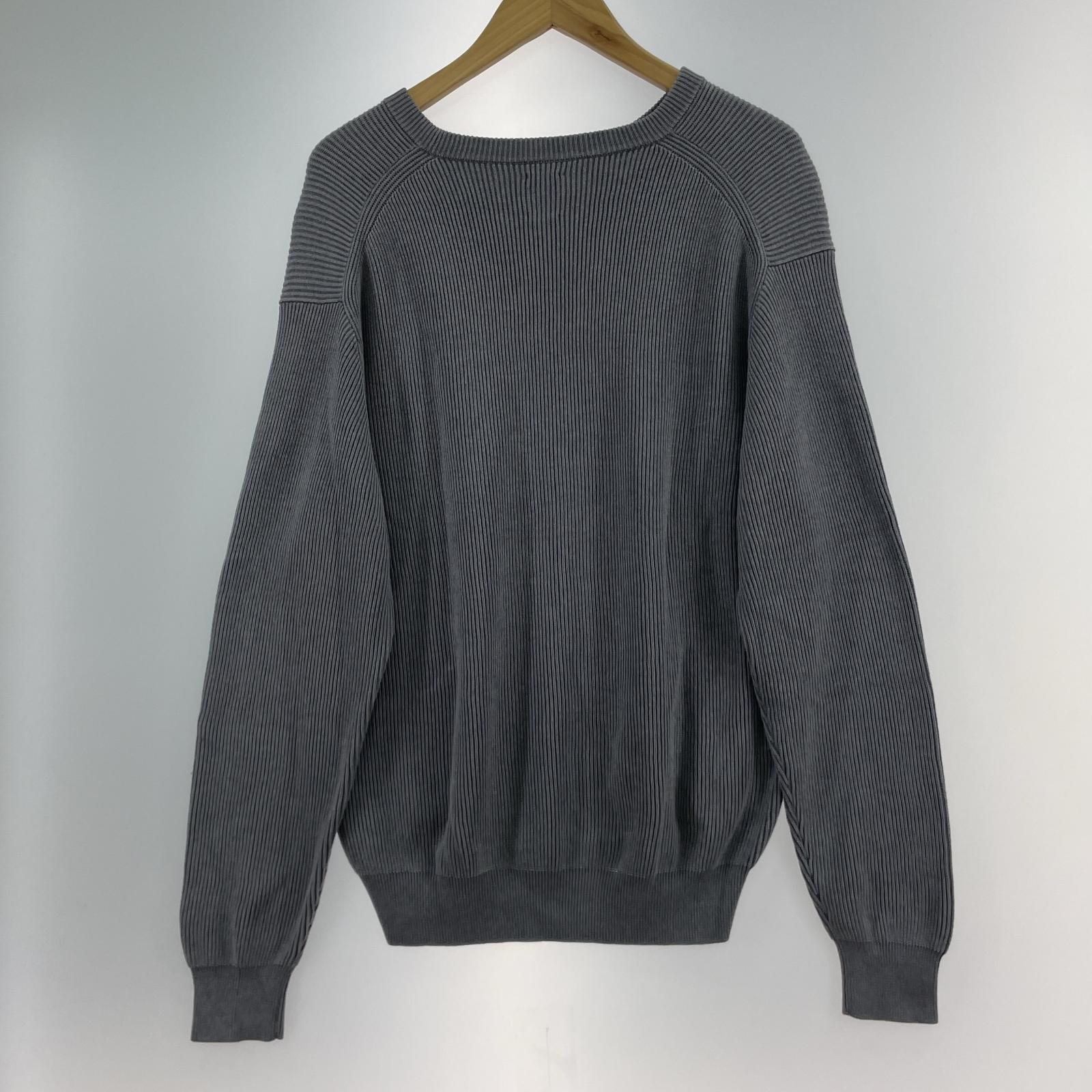 ニット SUPER HIGH TWIST CREW NECK 1 BN-23FM-017 1 グレー