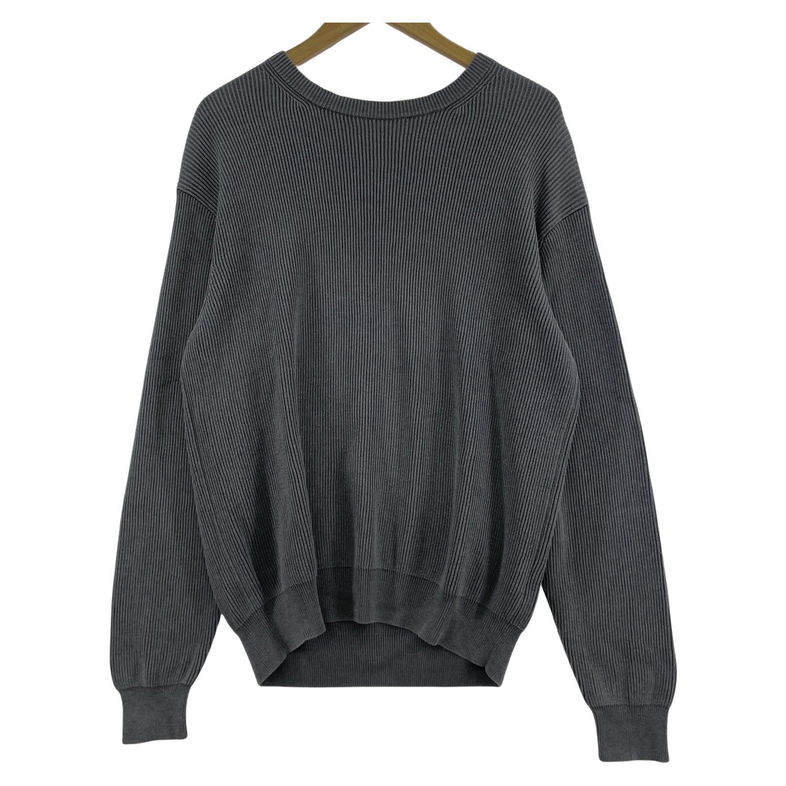 ニット SUPER HIGH TWIST CREW NECK 1 BN-23FM-017 1 グレー