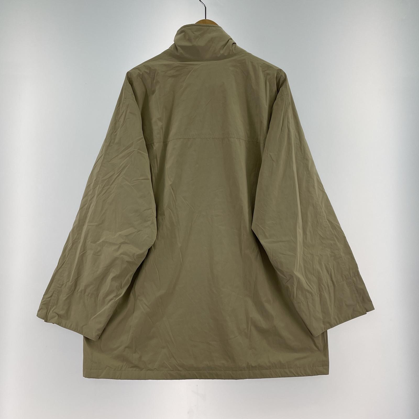 ジャケット ATON 23SS VENTILE SUEDE STAND FIELD COAT 04 ベージュ ベージュ