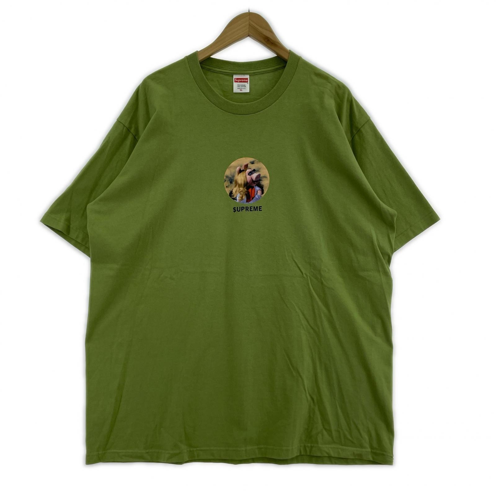 半袖Tシャツ 24ss/Miss Piggy/GREEN/XLsize