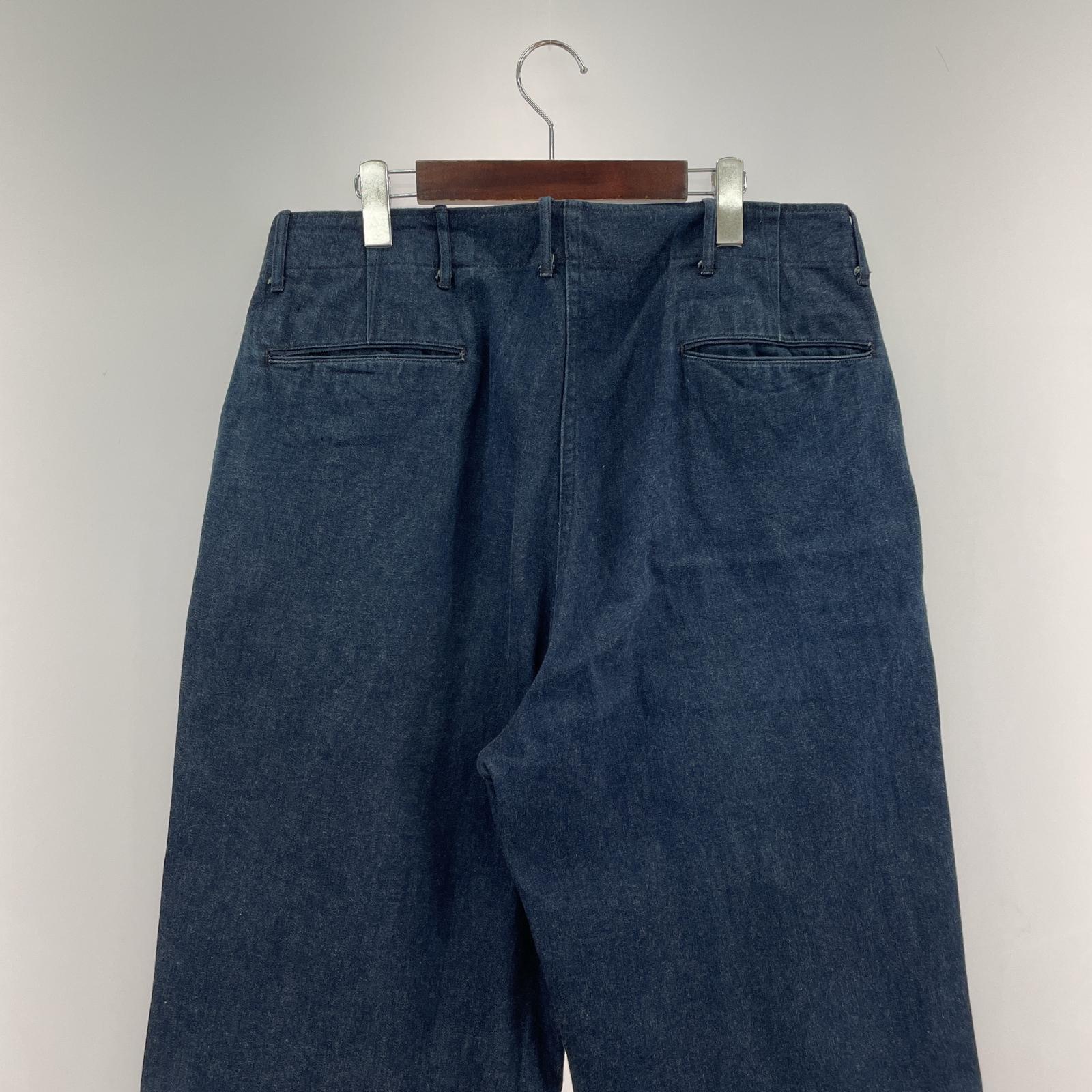 デニムパンツ butcher products インディゴ