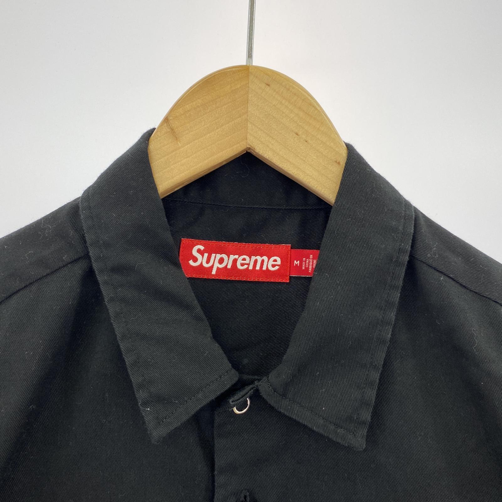 半袖シャツ 24aw aoi eyes S/S work shirt 黒 M M ブラック