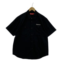 半袖シャツ 24aw aoi eyes S/S work shirt 黒 M M ブラック