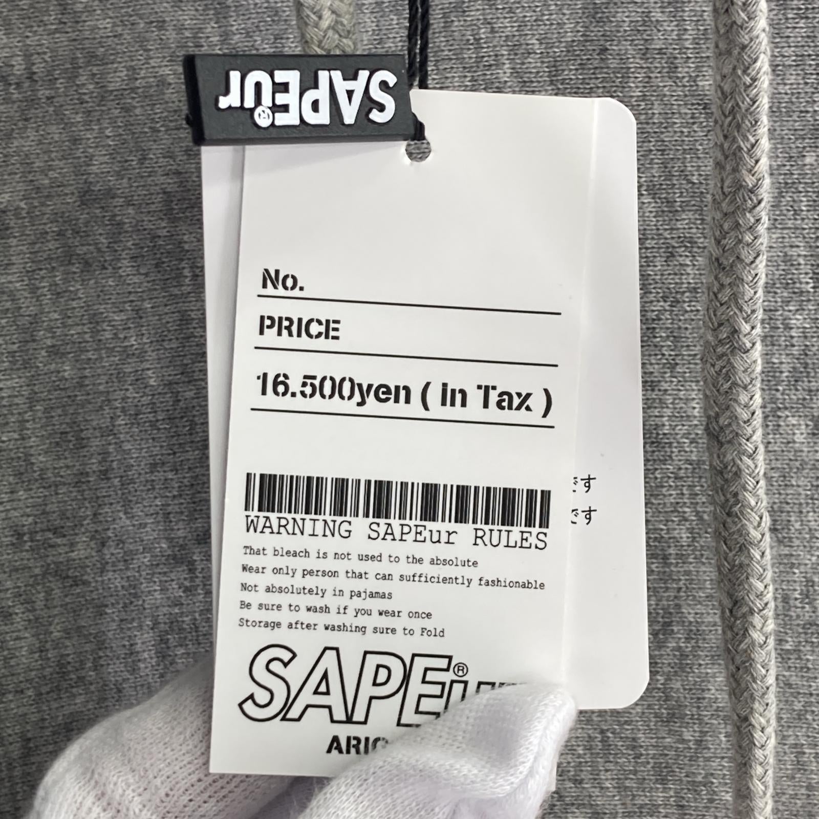 パーカー SAPeur パーカー グレー