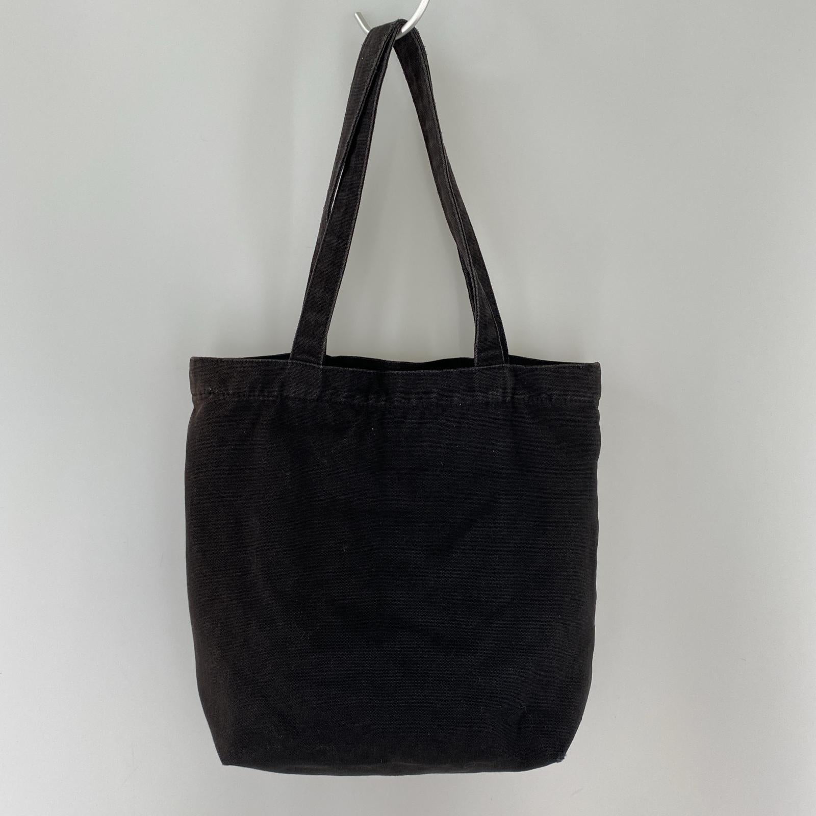 トートバッグ キャンパストートバッグ BLK ブラック