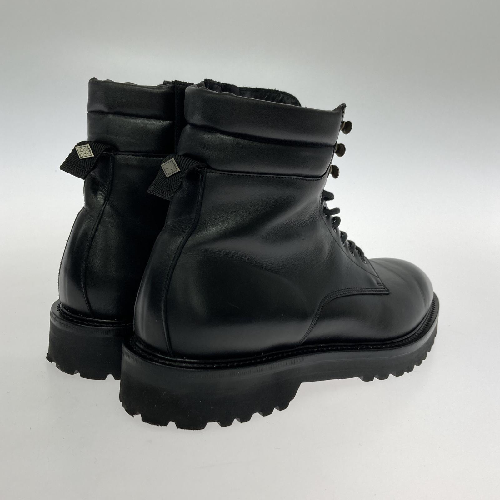 ブーツ WH サイドジップ コンバットブーツ (25.5cm) WHS0740 ブラック