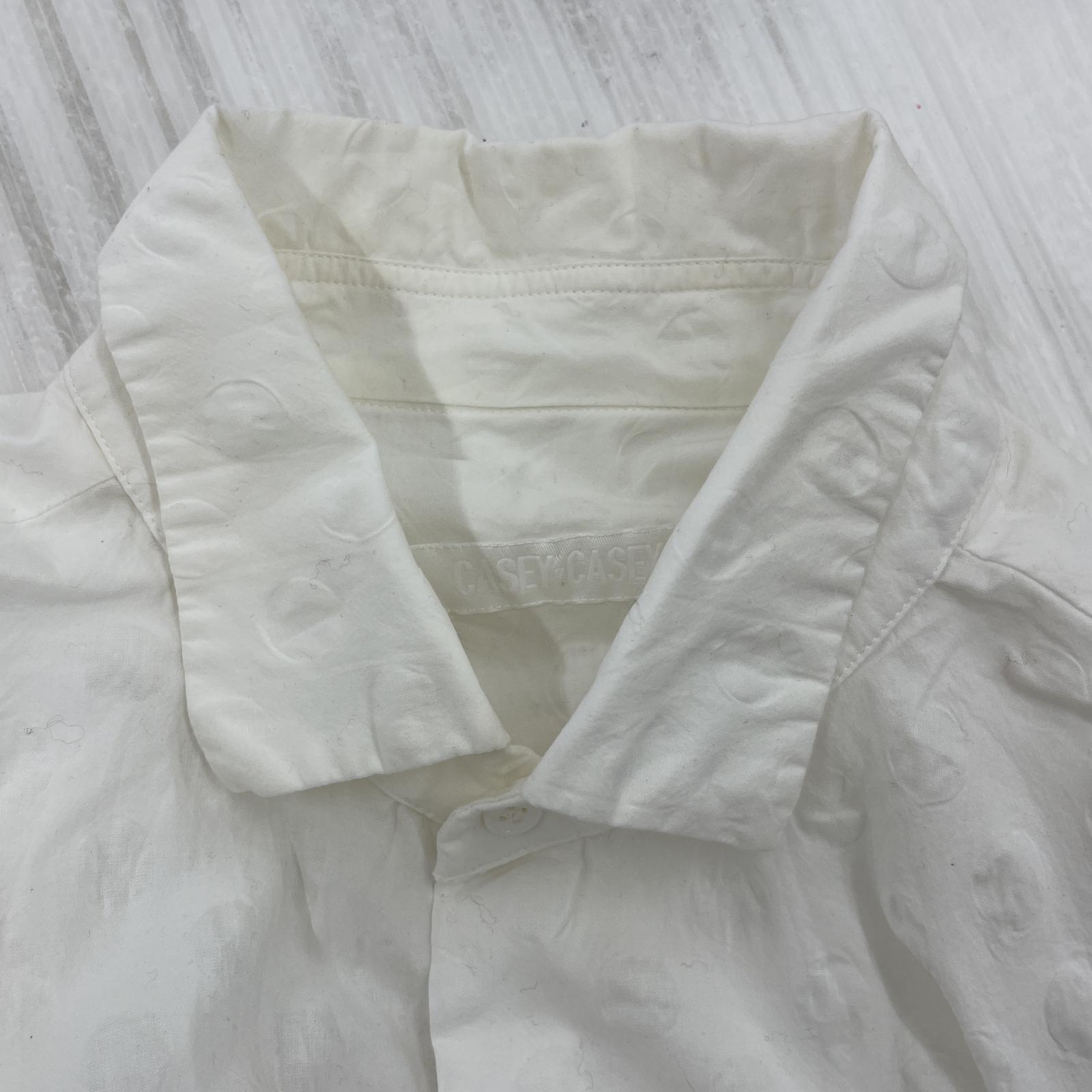 長袖シャツ 18ss ドット LSシャツ S ホワイト S ホワイト