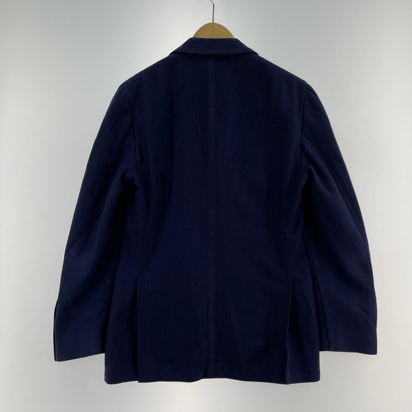 テーラードジャケット LARDINI カシミヤ100% テーラードジャケット 46 ネイビー ネイビー
