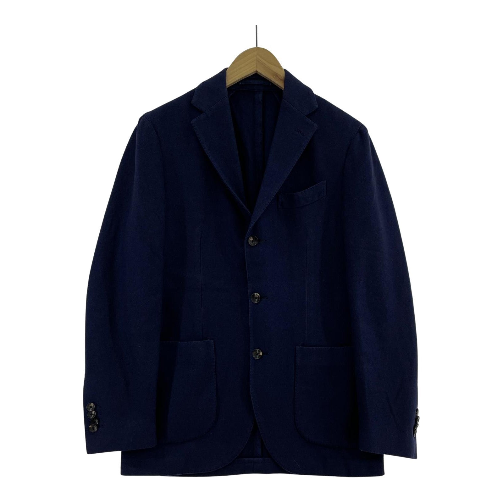 テーラードジャケット LARDINI カシミヤ100% テーラードジャケット 46 ネイビー ネイビー