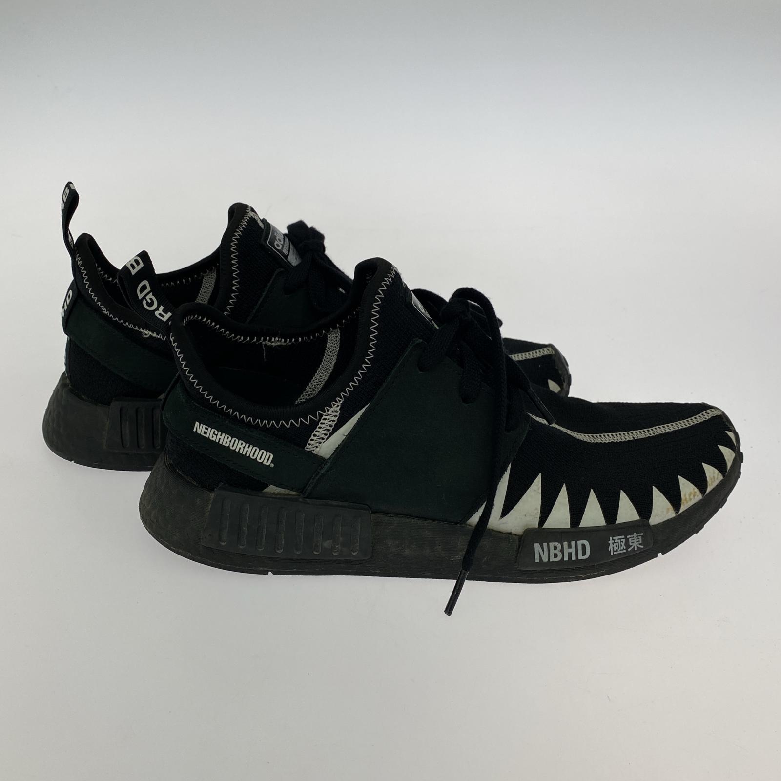 スニーカー NEIGHBORHOOD NMD R1 Core Black 27cm (US9 UK8 1/2 EU44) ブラック