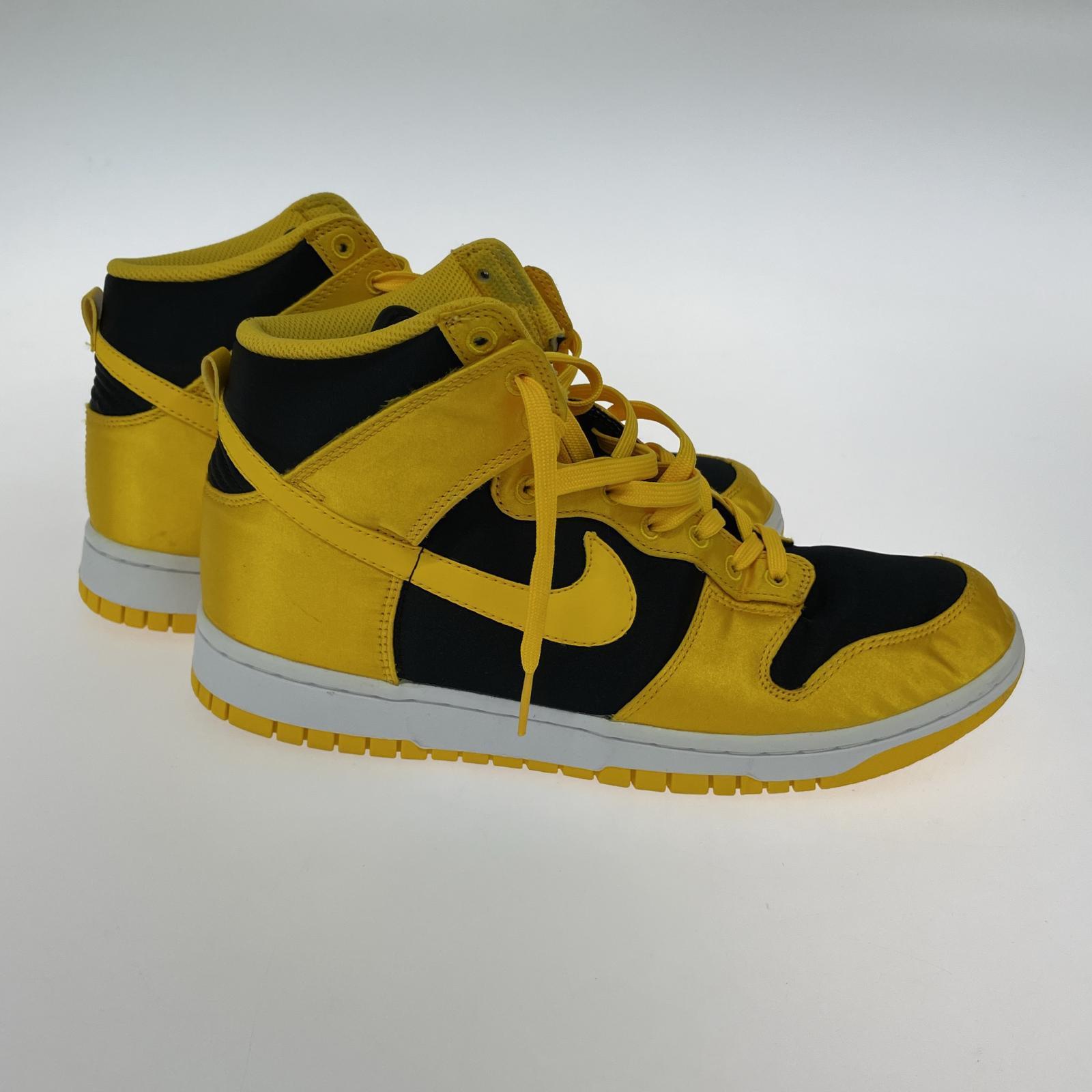 スニーカー Dunk High Satin Goldenrod 27.5cm 27.5cm (US9 1/2 UK9 EU45)