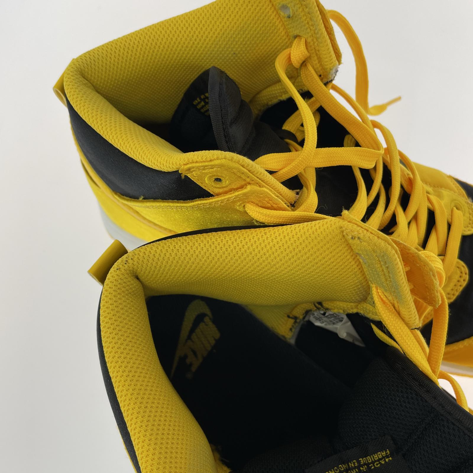 スニーカー Dunk High Satin Goldenrod 27.5cm 27.5cm (US9 1/2 UK9 EU45)