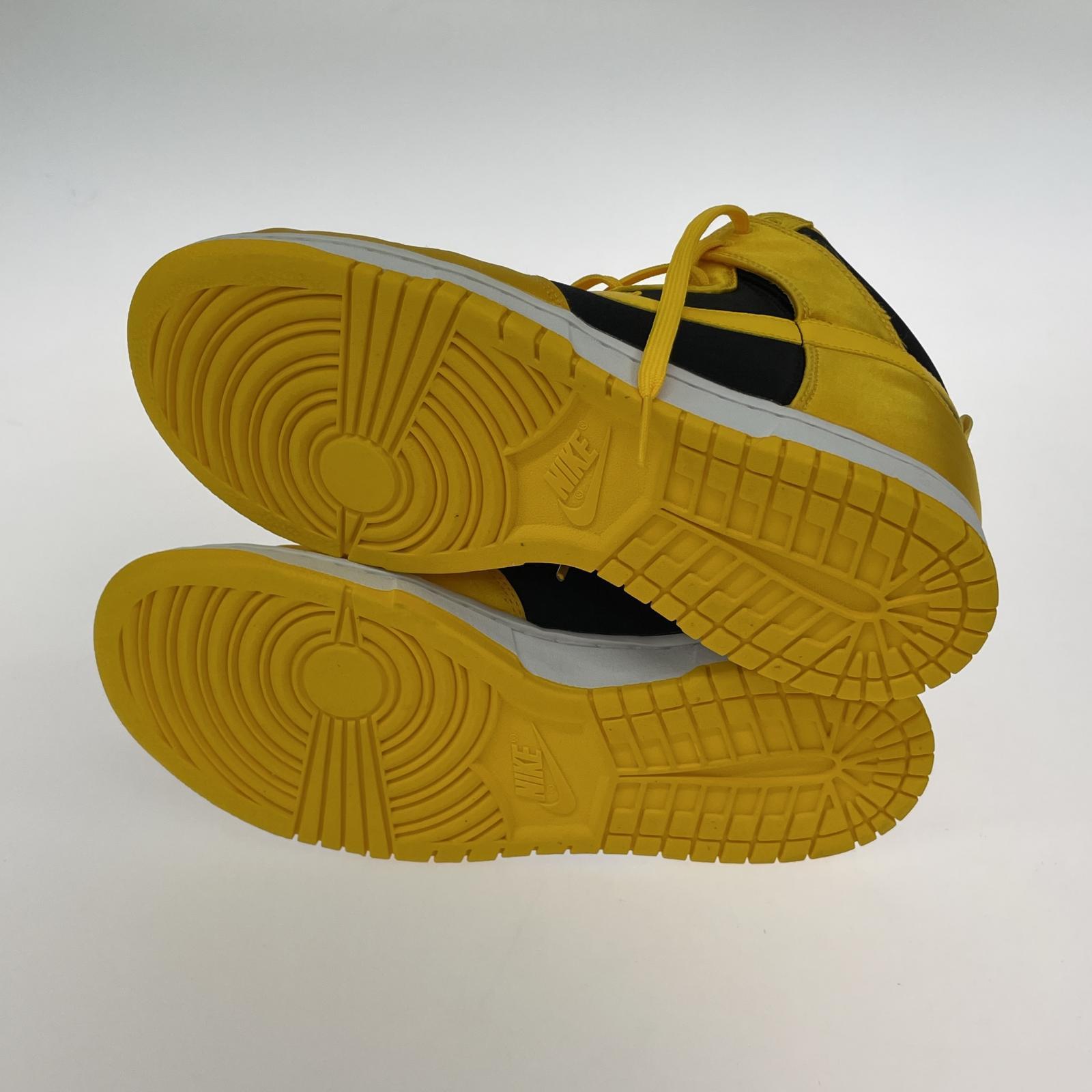 スニーカー Dunk High Satin Goldenrod 27.5cm 27.5cm (US9 1/2 UK9 EU45)