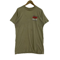 半袖Tシャツ 90’S STAY ARMY LIGHTINING HORSE プリントT ベージュ