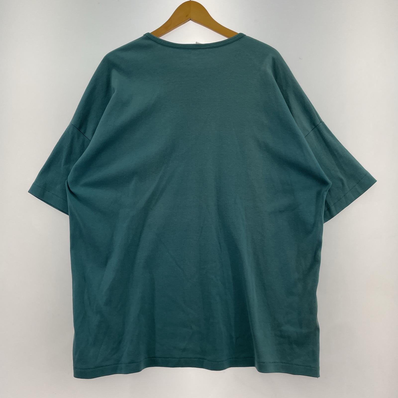 半袖Tシャツ 80’S ひまわり FLOWER Tシャツ グリーン