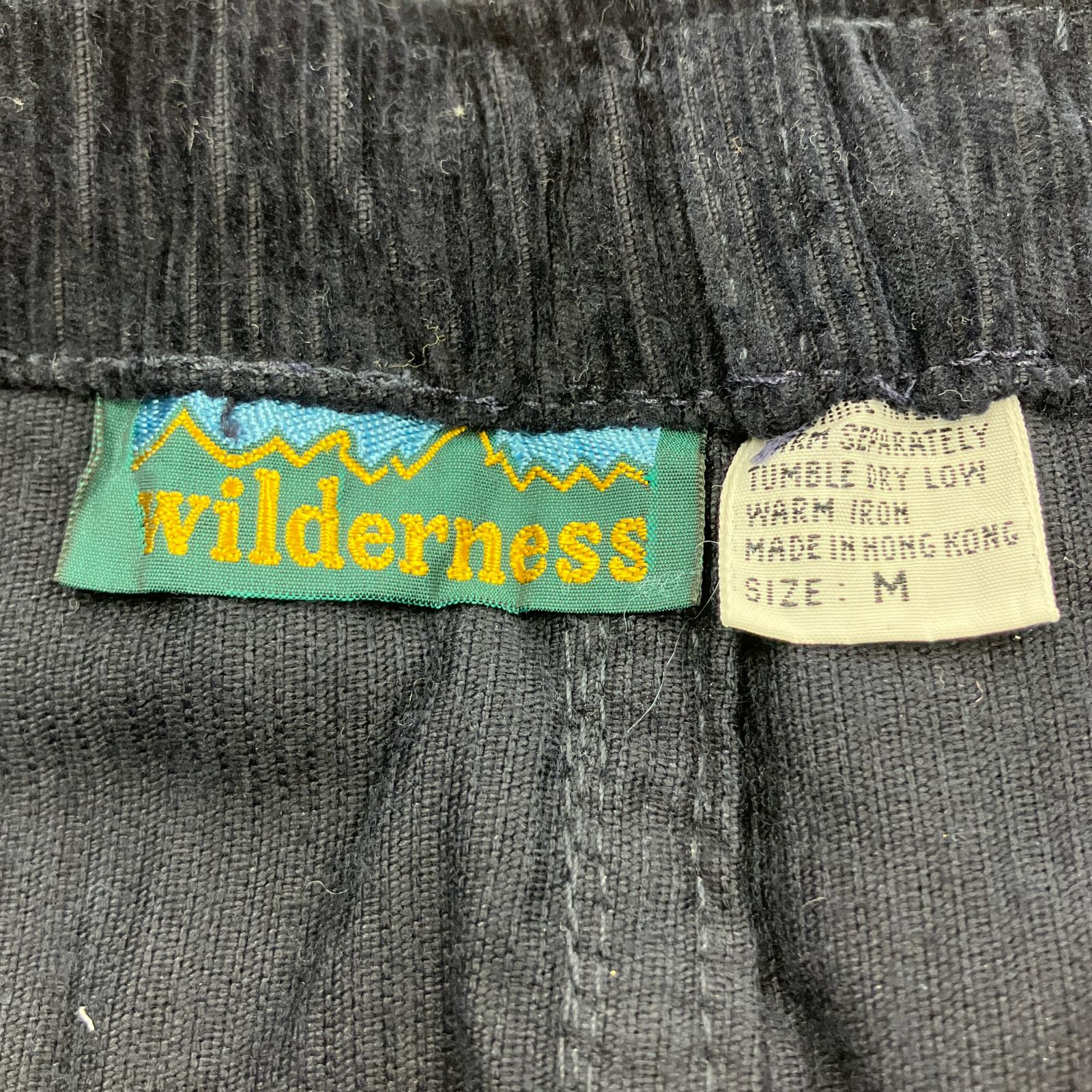 パンツ WILDERNESS コーデュロイパンツ ネイビー M ネイビー