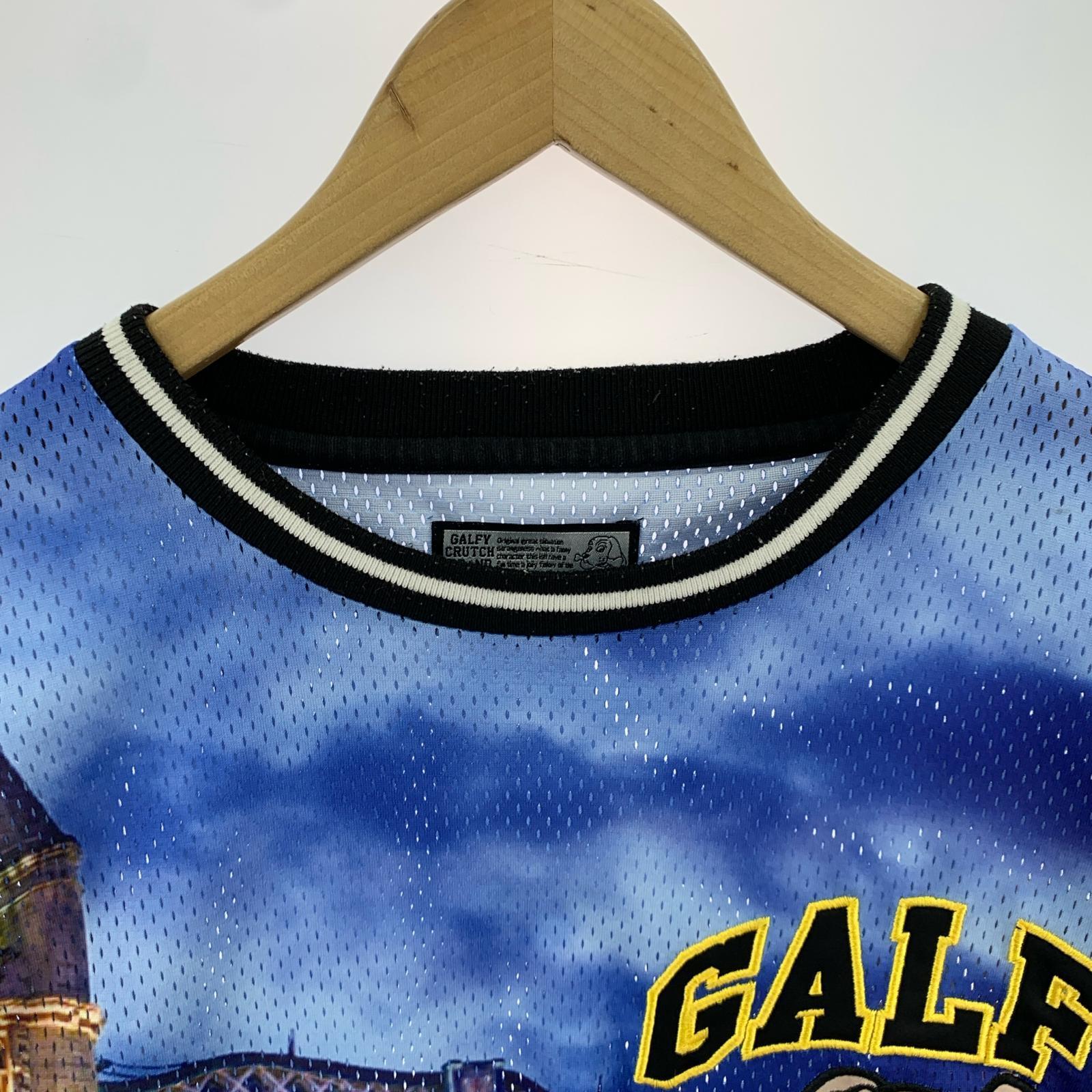 半袖Tシャツ GALFY 染め染めワンちゃんT BLK 大型犬