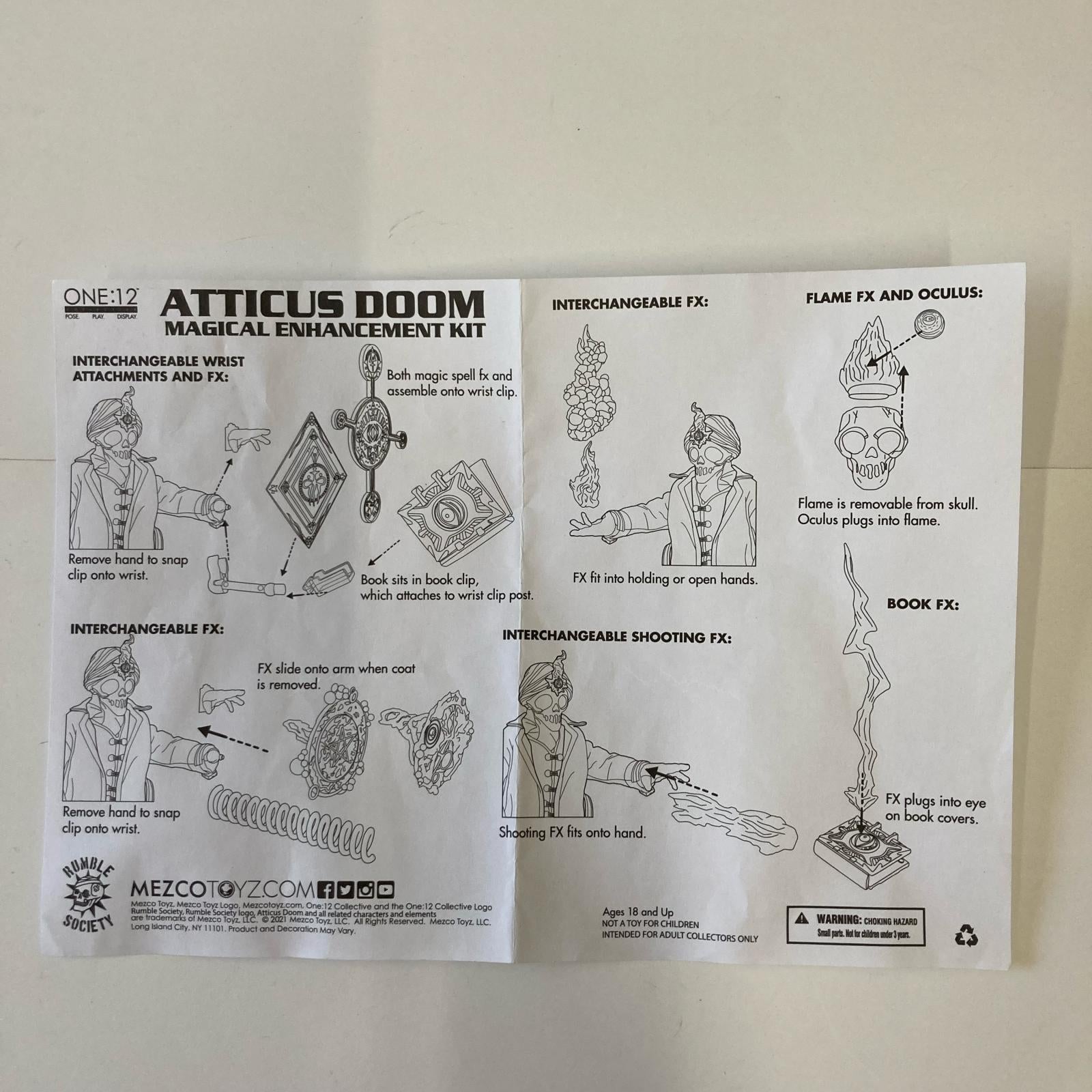 Mezco Atticus Doom フィギュア/グッズ