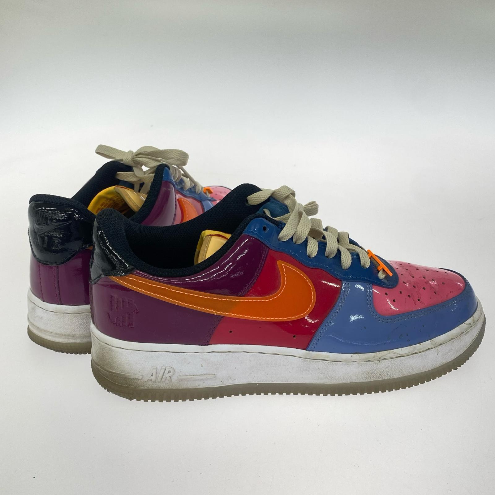 スニーカー ×UNDEFEATED Air Force 1 Low Total Orange 27cm (US9 UK8 1/2 EU44) マルチカラー