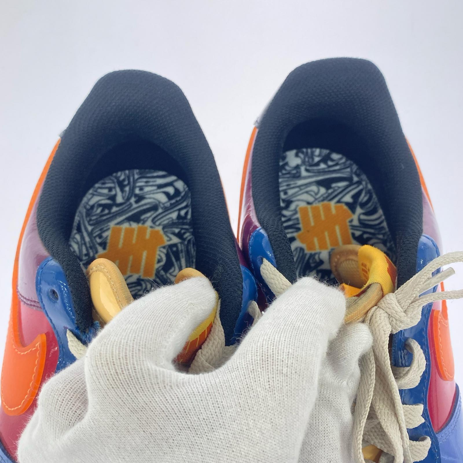 スニーカー ×UNDEFEATED Air Force 1 Low Total Orange 27cm (US9 UK8 1/2 EU44) マルチカラー