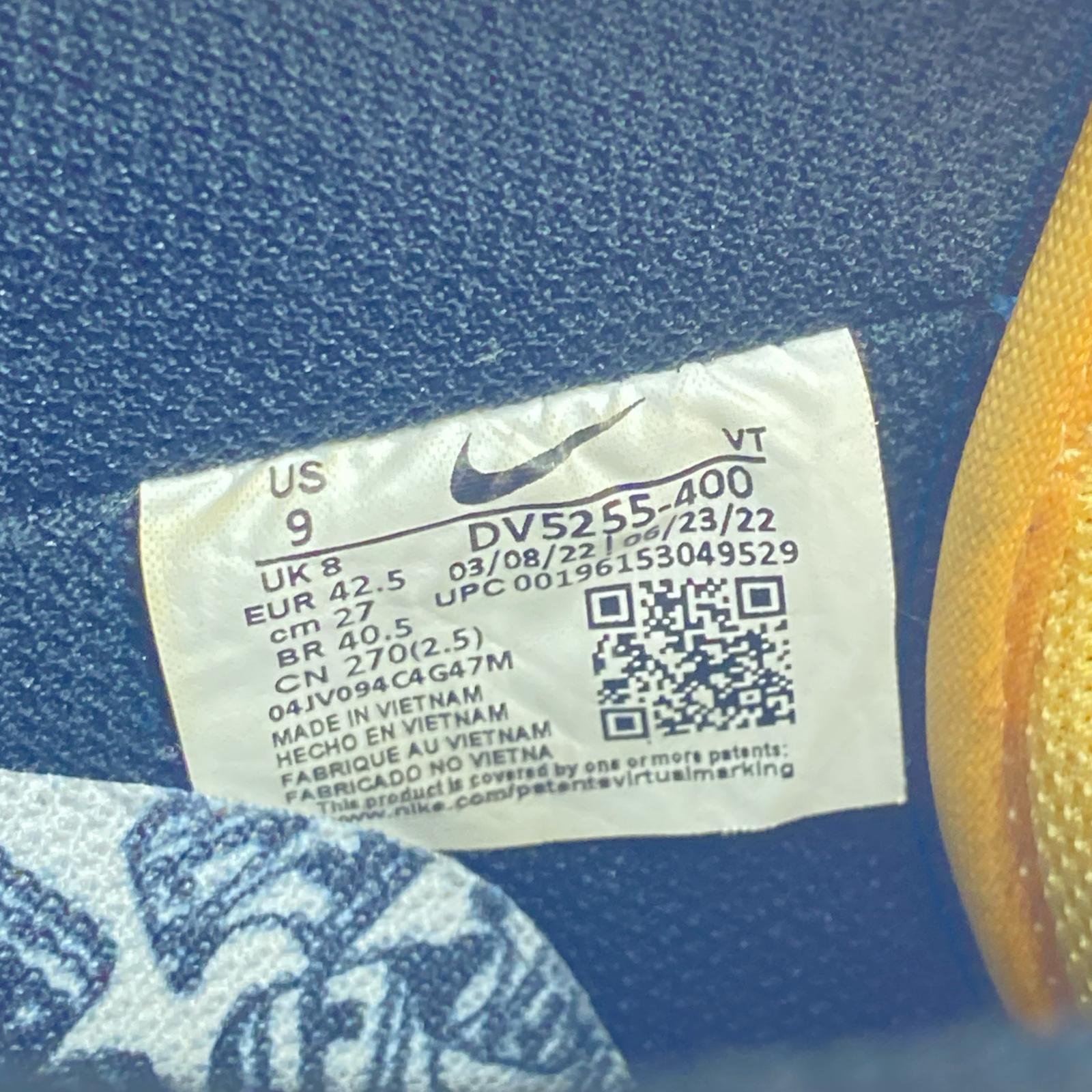 スニーカー ×UNDEFEATED Air Force 1 Low Total Orange 27cm (US9 UK8 1/2 EU44) マルチカラー