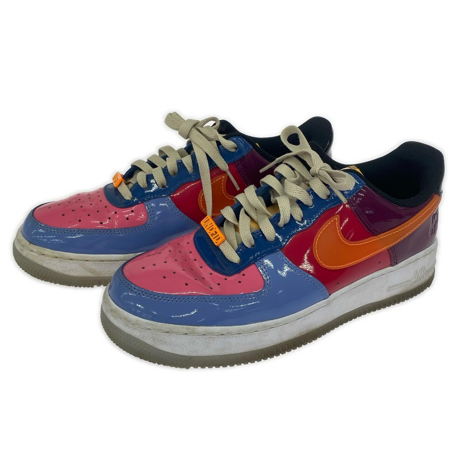 スニーカー ×UNDEFEATED Air Force 1 Low Total Orange 27cm (US9 UK8 1/2 EU44) マルチカラー