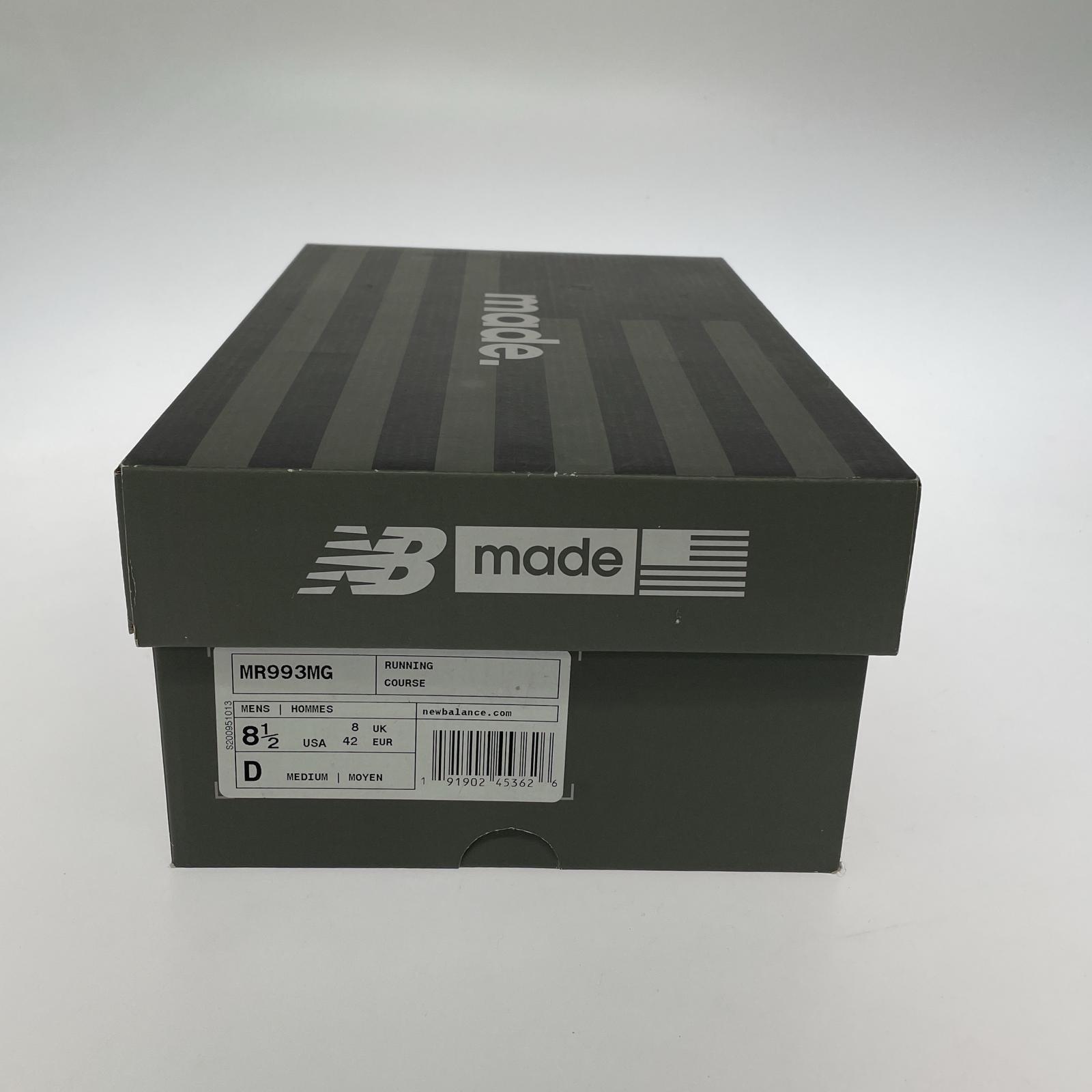 スニーカー NEW BALANCE USA製 MR993MG 26.5cm Military Green 26.5cm (US8 1/2 UK8 EU43)